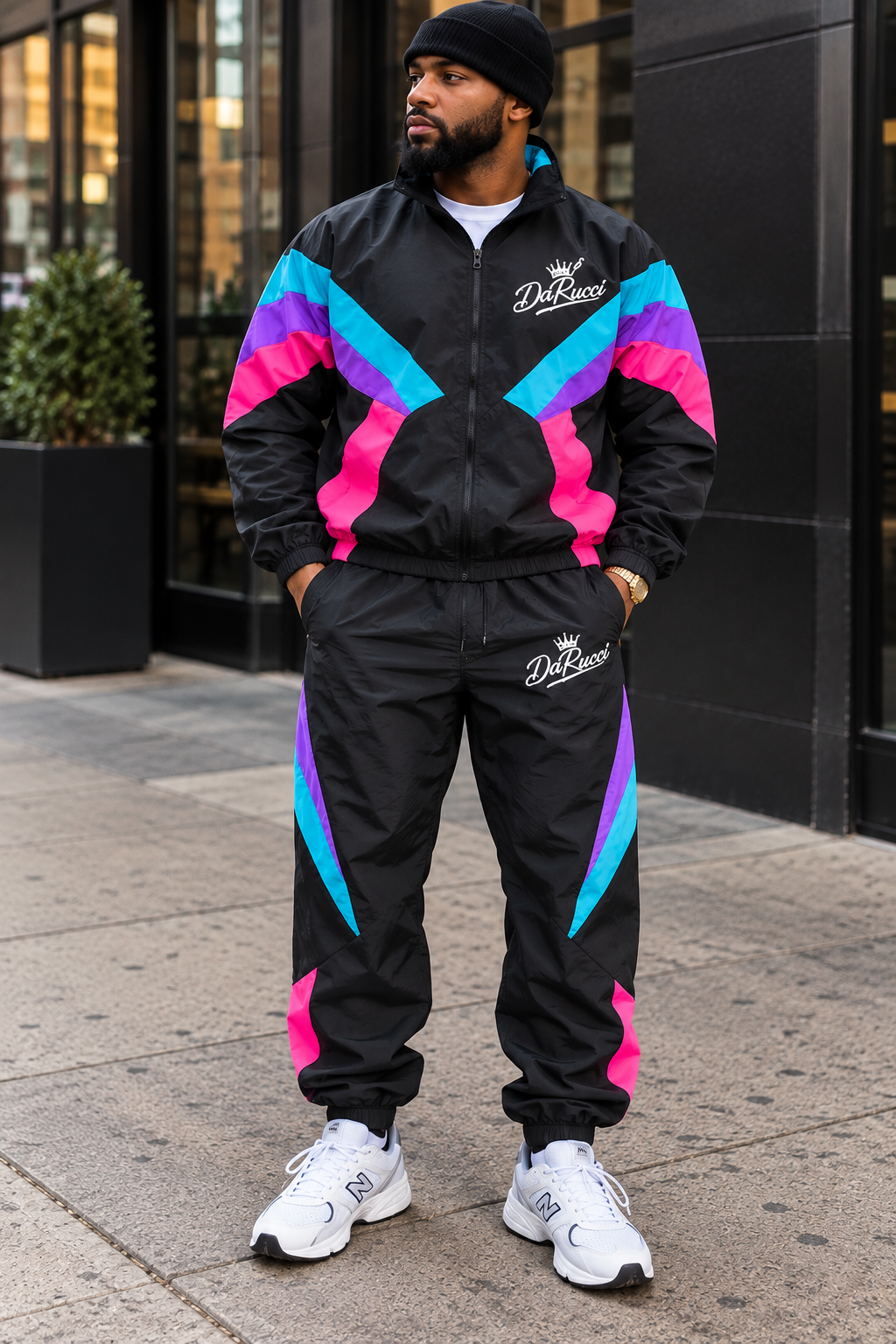 MEN WINDBREAKER- RETRO STYLE