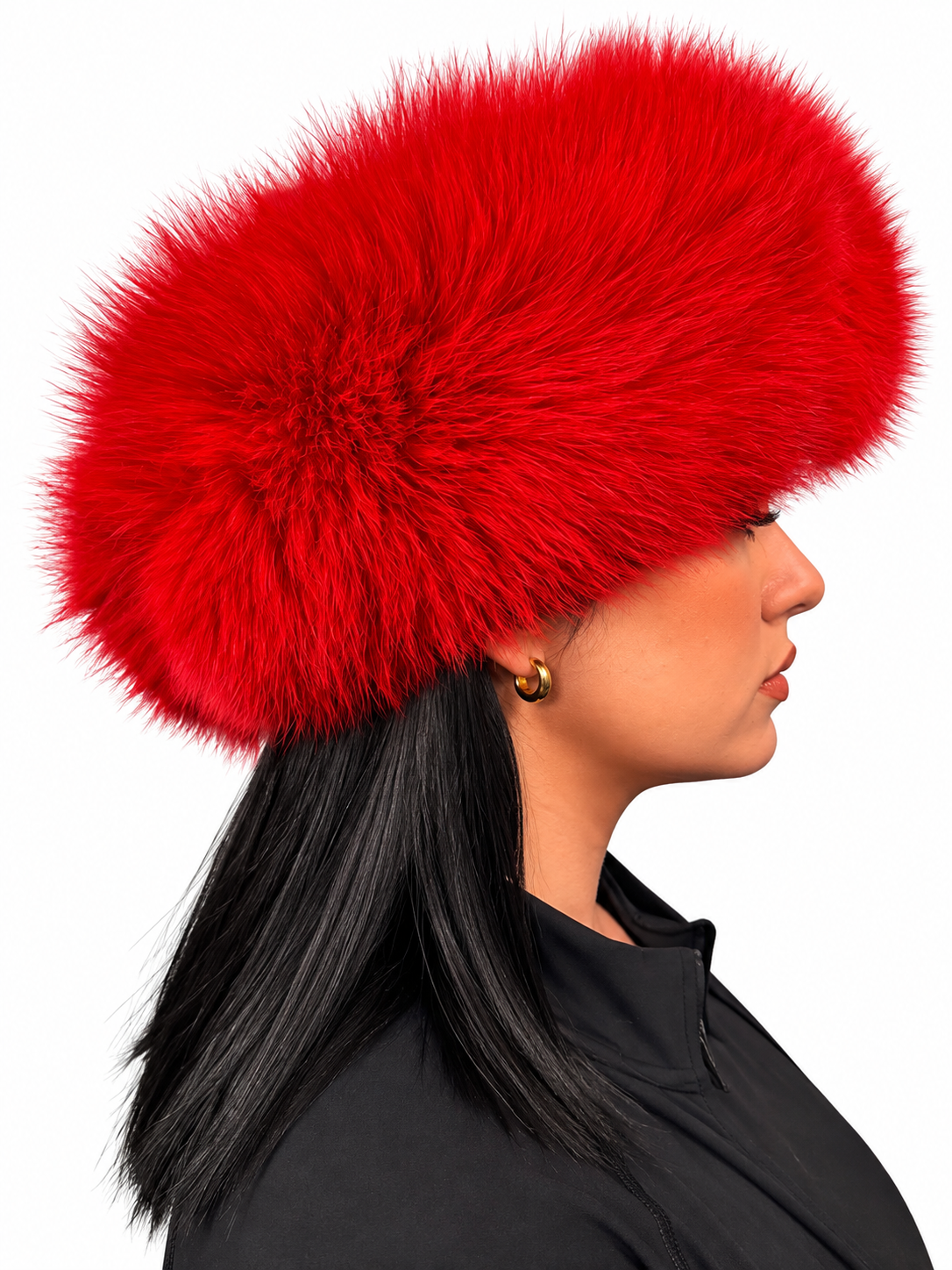 FOX HEADWRAP - RED