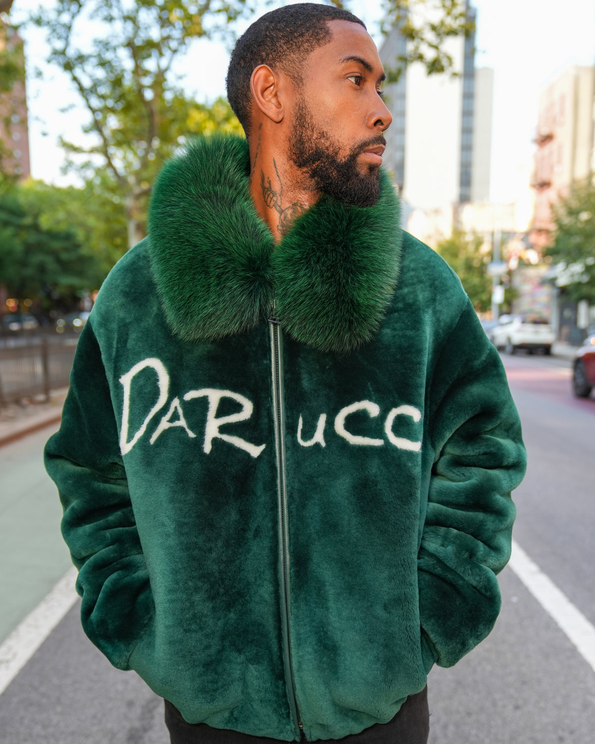 DARUCCI SIGNATURE- MONEY GREEN FUR