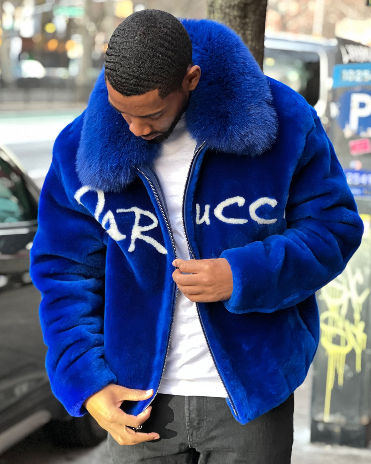DARUCCI SIGNATURE- ROYAL BLUE FUR
