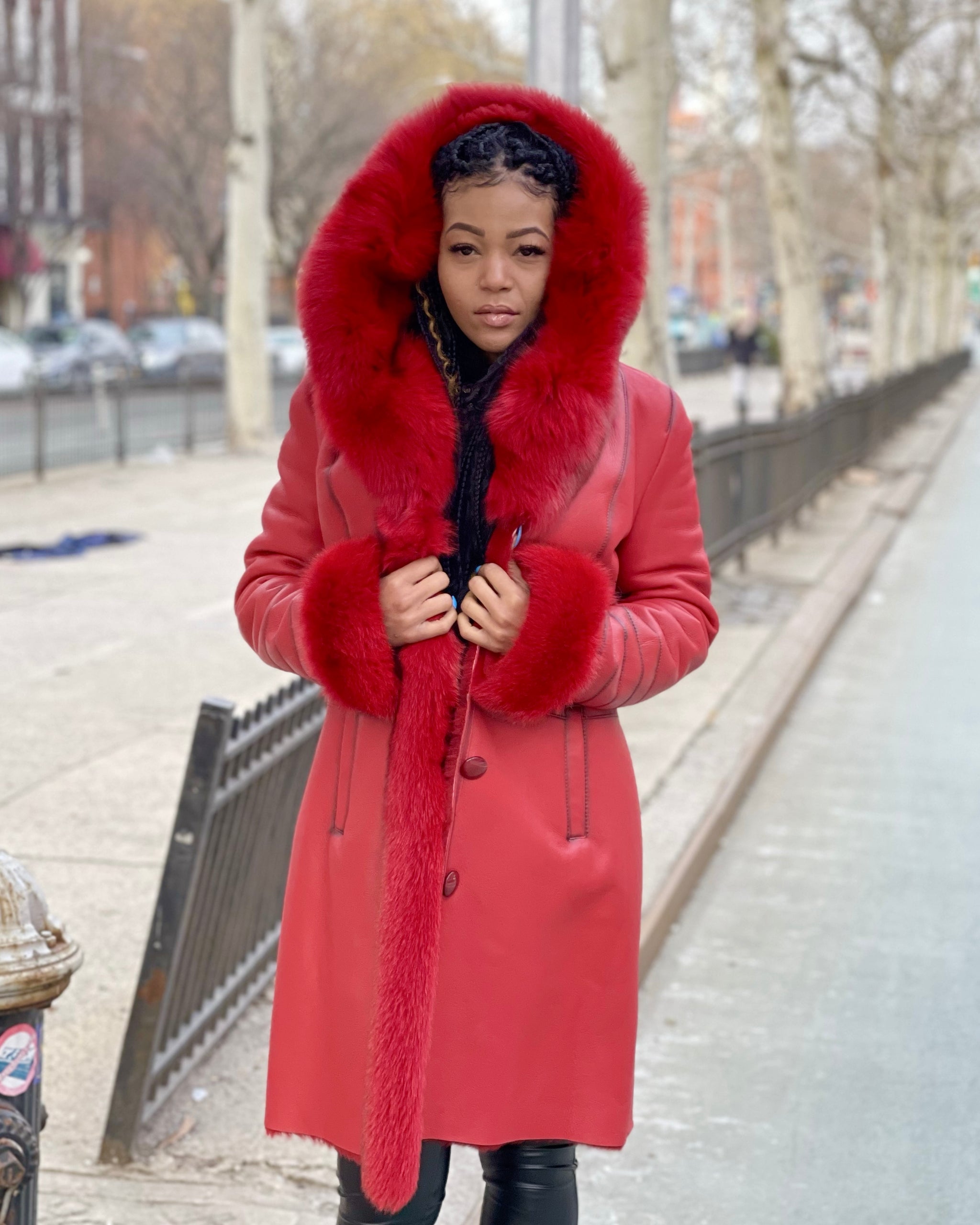 アンティミテ　2024winter fur coat サイズS Fur Coat □デザイン ・2023秋冬で大人気のファーコートを、着丈